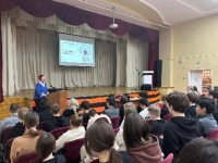 Профориентационная встреча с будущими абитуриентами и их родителями в СОШ №1 гпт. Белый Яр