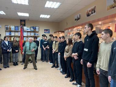Посещение музея 512 зенитно-ракетного полка Посещение музея 512 зенитно-ракетного полка