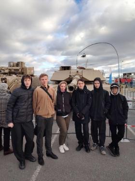 Посещение выставки трофеев СВО Посещение выставки трофеев СВО
