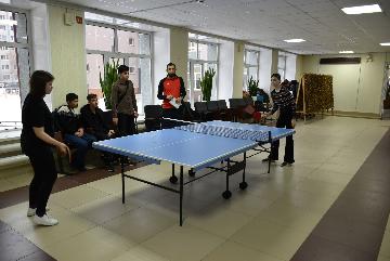 Турнир по настольному теннису Турнир по настольному теннису